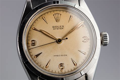 stainless steel oyster rolex history